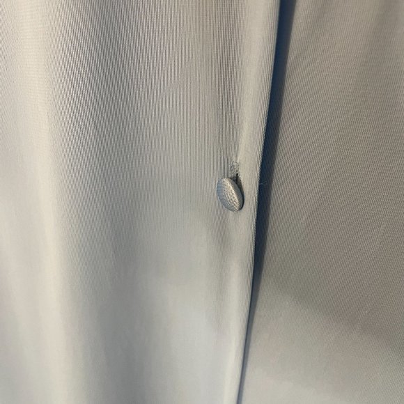 Vintage Vanity Fair Nylon Button Up Robe Nightgown Housecoat S US Blue Lot of 3 - Picture 4 of 8